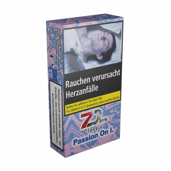 7 Days Tabak 25g - Passion on Ice