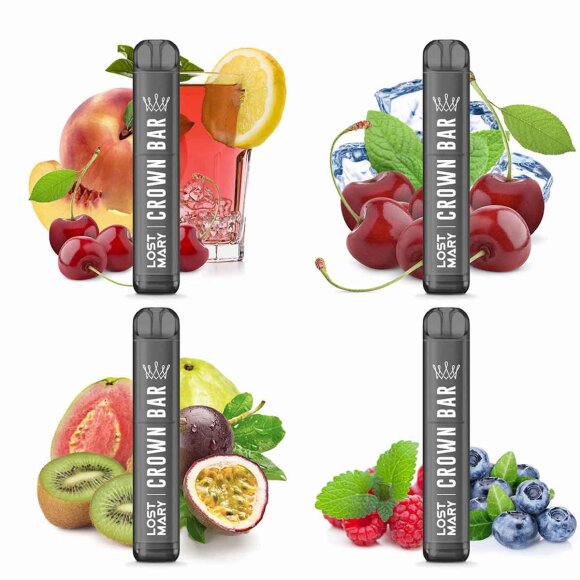 Crown Bar - Al Fakher x Lost Mary - Einweg Vape
