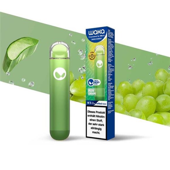 Waka soReal - Aloe Grape - Einweg Vape
