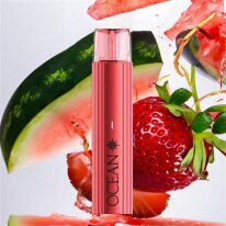 Ocean STR8 - Straw Melon Breeze - Einweg Vape