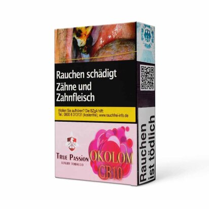 True Passion Tabak 20g - Okolom Cranberry