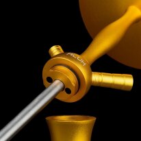 Aladin Shisha Alux - Admiral - Gold