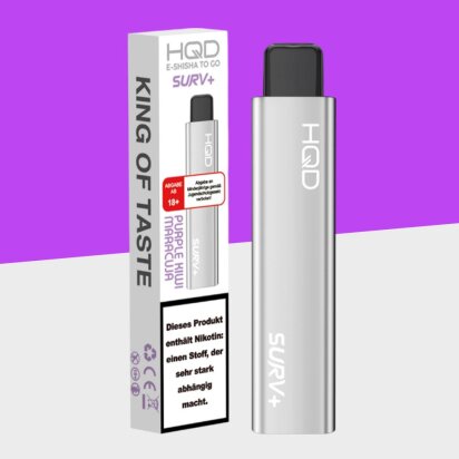 HQD Surv+ - Purple Kiwi Maracuja - Einweg Vape