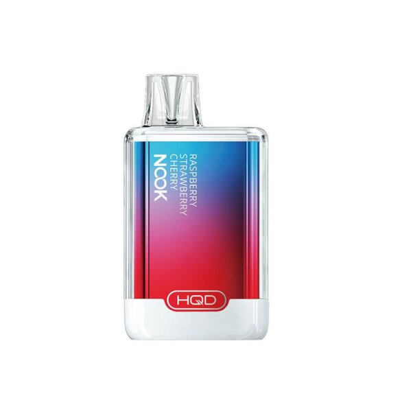 HQD Nook - Raspberry Strawberry Cherry - Einweg Vape