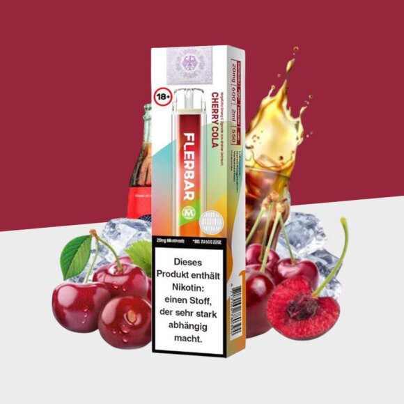 Flerbar - Cherry Cola - Einweg Vape