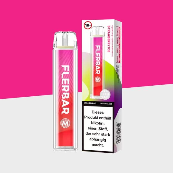 Flerbar - Strawberry Ice - Einweg Vape
