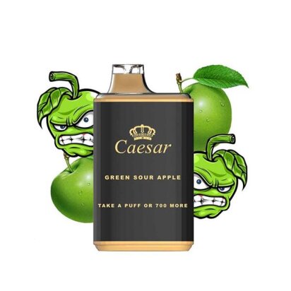 Caesar Blackout Edition - Green Sour Apple - Einweg Vape