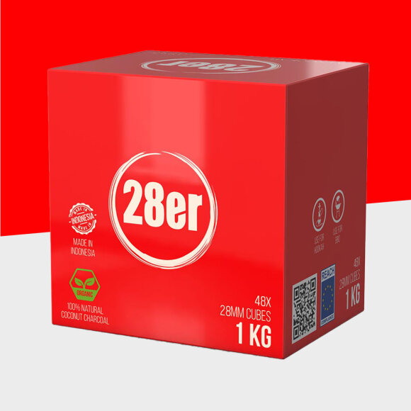 28er Shisha Kohle - 1kg