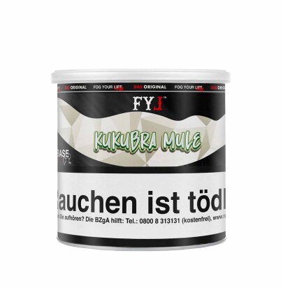 FOG YOUR LAW Tabak 65g - Kukumbra Mule