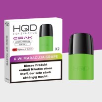 HQD Cirak - Kiwi Maracuja Grape - Pod (2er Pack)