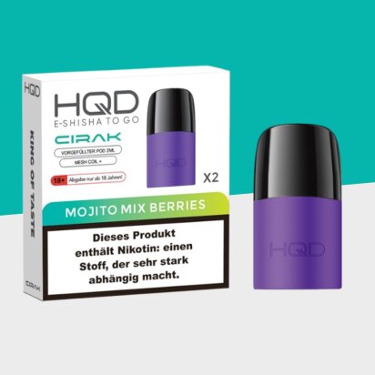 HQD Cirak - Mojito Mix Berries - Pod (2er Pack)