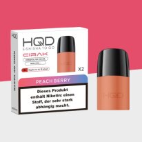 HQD Cirak - Peach Berry - Pod (2er Pack)