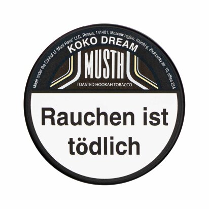 MustH Tabak 25g - Koko Dream