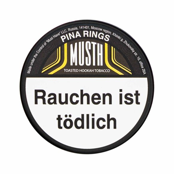 MustH Tabak 25g - Pina Rings
