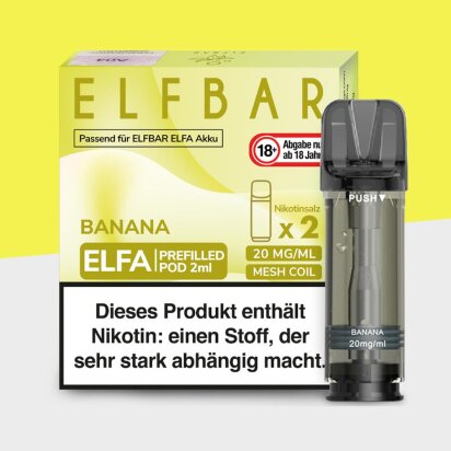 ELFA by Elfbar - Banana - Pod (2er Pack)