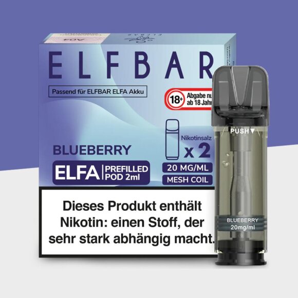 ELFA by Elfbar - Blueberry - Pod (2er Pack)