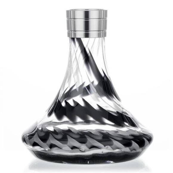 Aladin Shisha MVP 360 Ersatzglas - Black Stripes