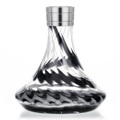 Aladin Shisha MVP 360 Ersatzglas - Black Stripes