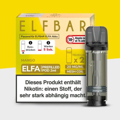 ELFA by Elfbar - Mango - Pod (2er Pack)