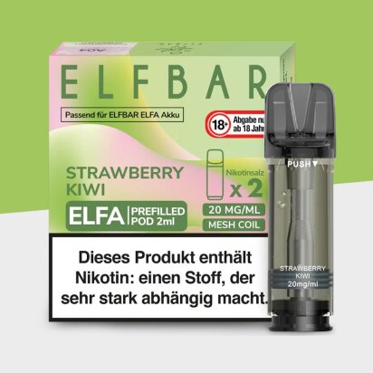 ELFA by Elfbar - Strawberry Kiwi - Pod (2er Pack)