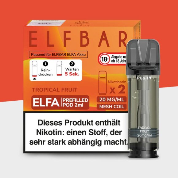 ELFA by Elfbar - Tropical Fruit - Pod (2er Pack)