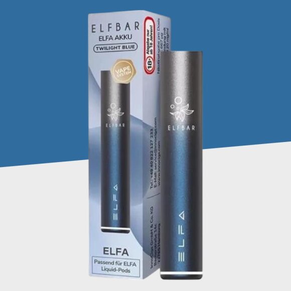 ELFA Akku - Twilight Blue - Pod System - Basisger&auml;t
