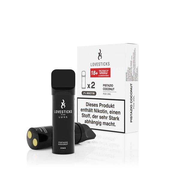 Lovesticks LUVA - Pistazio Coconut - Pod (2er Pack)