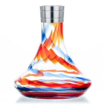 Aladin Shisha MVP 360 Ersatzglas - Red Stripes