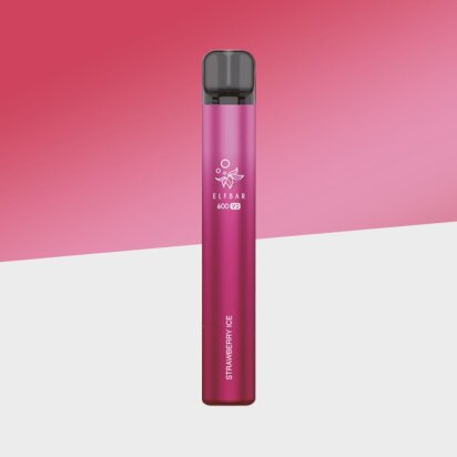 Elfbar 600 V2 - Strawberry Ice - Einweg Vape
