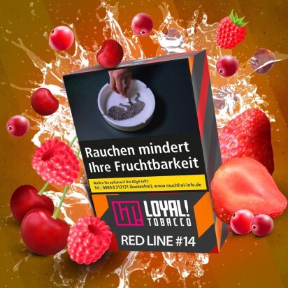 Loyal Tabak 25g - RED LINE #14