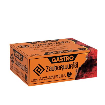 Zauberw&uuml;rfel 27er Shisha Kohle - 1kg