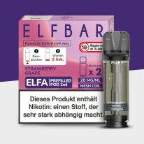 ELFA by Elfbar - Strawberry Grape - Pod (2er Pack)