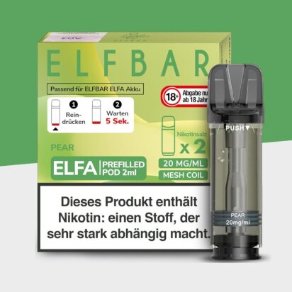 ELFA by Elfbar - Pear - Pod (2er Pack)