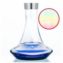 Aladin Shisha MVP Rocket Ersatzglas - Blue Fade