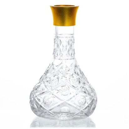 Aladin Shisha Alux - Admiral - Ersatzglas - Gold