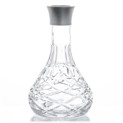 Aladin Shisha Alux - Admiral - Ersatzglas - Silber