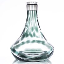 Aladin Shisha Alux - M2 - Ersatzglas - Gr&uuml;n