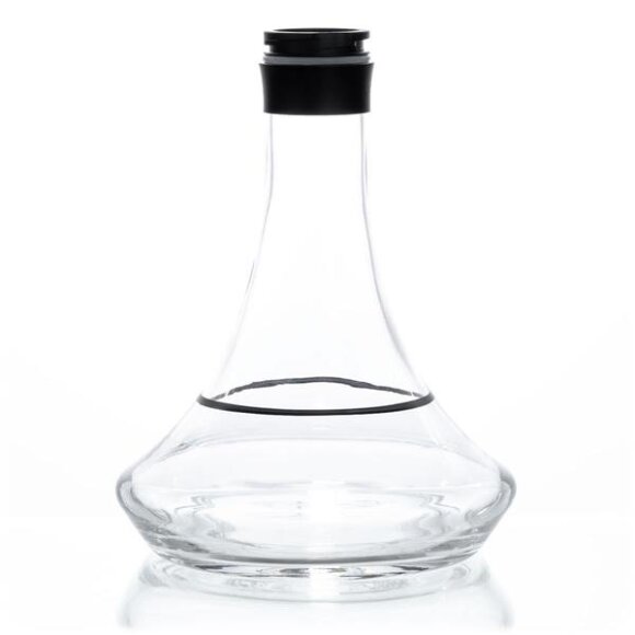 Aladin Shisha Alux - M3 - Ersatzglas - Schwarz