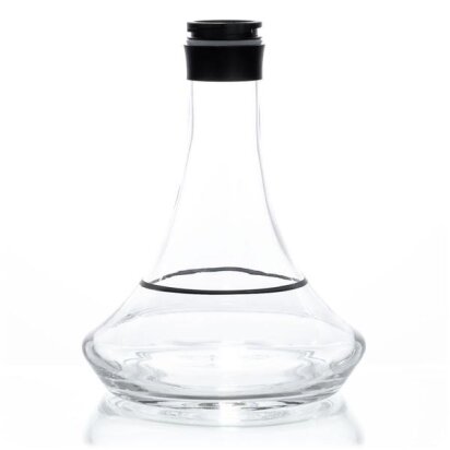 Aladin Shisha Alux - M3 - Ersatzglas - Schwarz