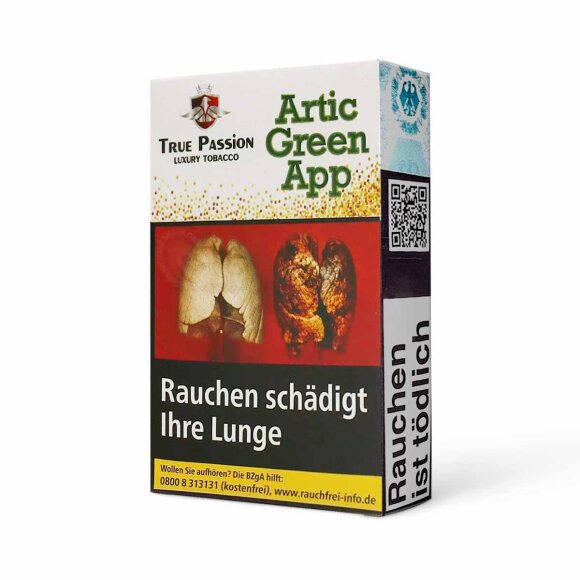 True Passion Tabak 20g - Artic Green App