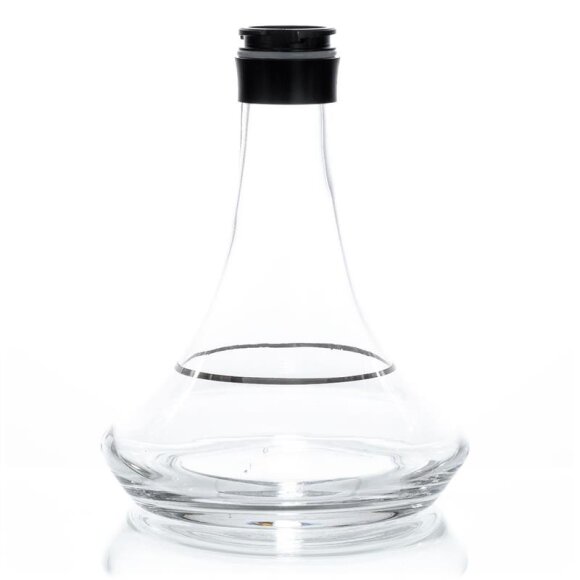 Aladin Shisha Alux - M3 - Ersatzglas - Silber