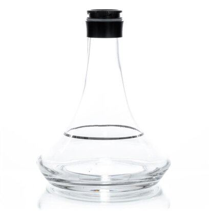 Aladin Shisha Alux - M3 - Ersatzglas - Silber