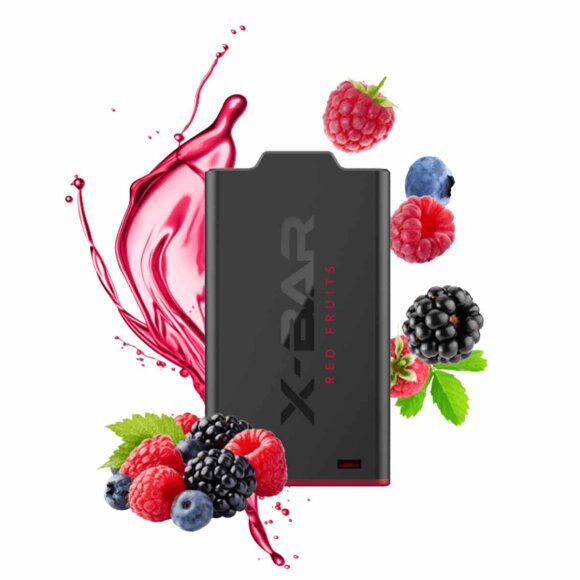 X-BAR Shisha - Red Fruits - Pod