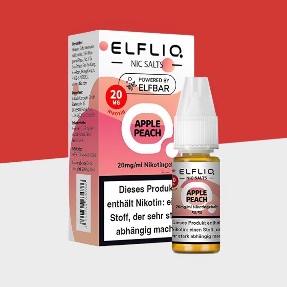 Elfliq by Elfbar - Apple Peach 20mg/ml - E-Liquid