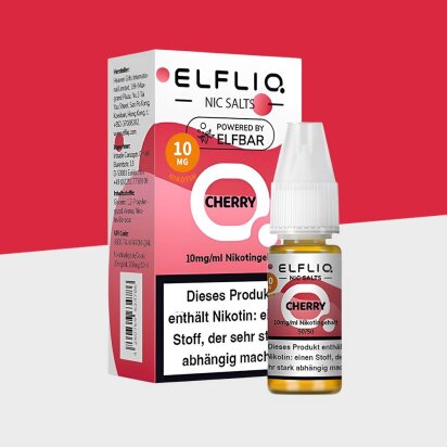 Elfliq by Elfbar - Cherry 10mg/ml - E-Liquid