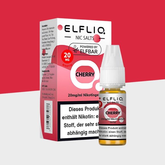 Elfliq by Elfbar - Cherry 20mg/ml - E-Liquid