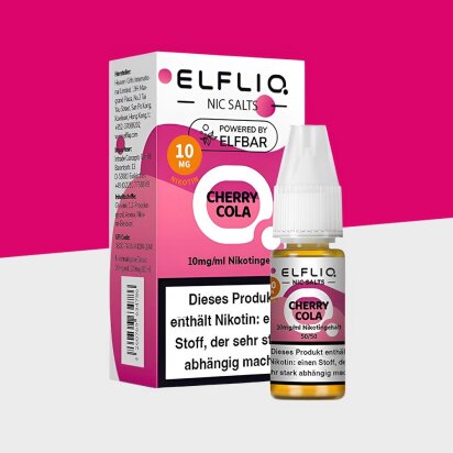 Elfliq by Elfbar - Cherry Cola 10mg/ml - E-Liquid