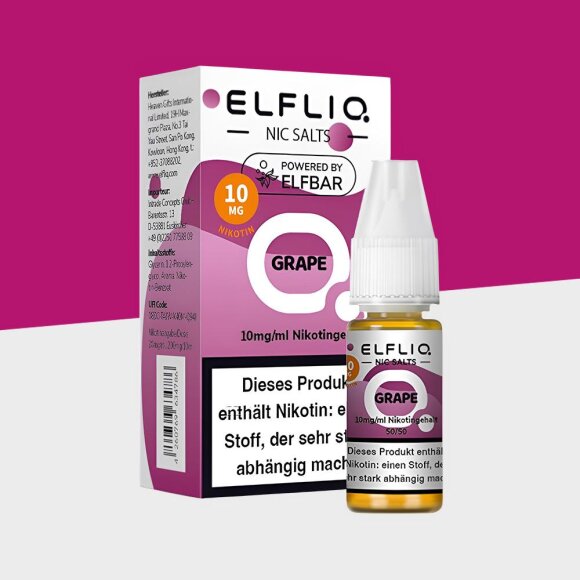 Elfliq by Elfbar - Grape 10mg/ml - E-Liquid