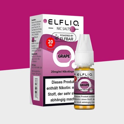 Elfliq by Elfbar - Grape 20mg/ml - E-Liquid