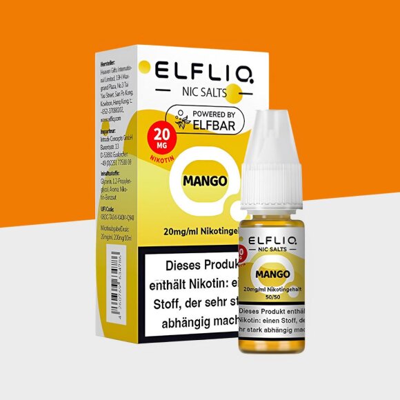 Elfliq by Elfbar - Mango 20mg/ml - E-Liquid